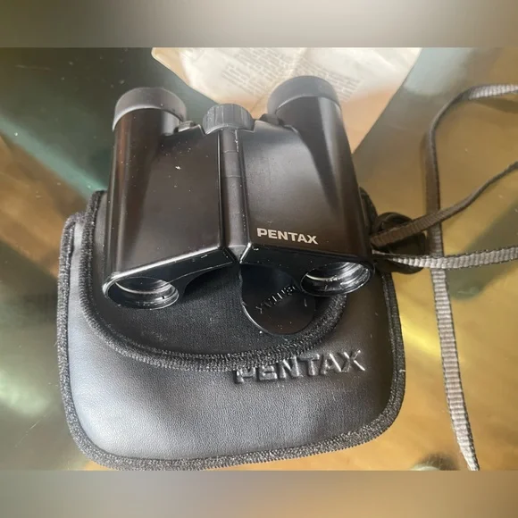 Pentax asahi DCF - 9x20 - 6.2 Deg. Binoculars. Camping, hiking, race tracks more